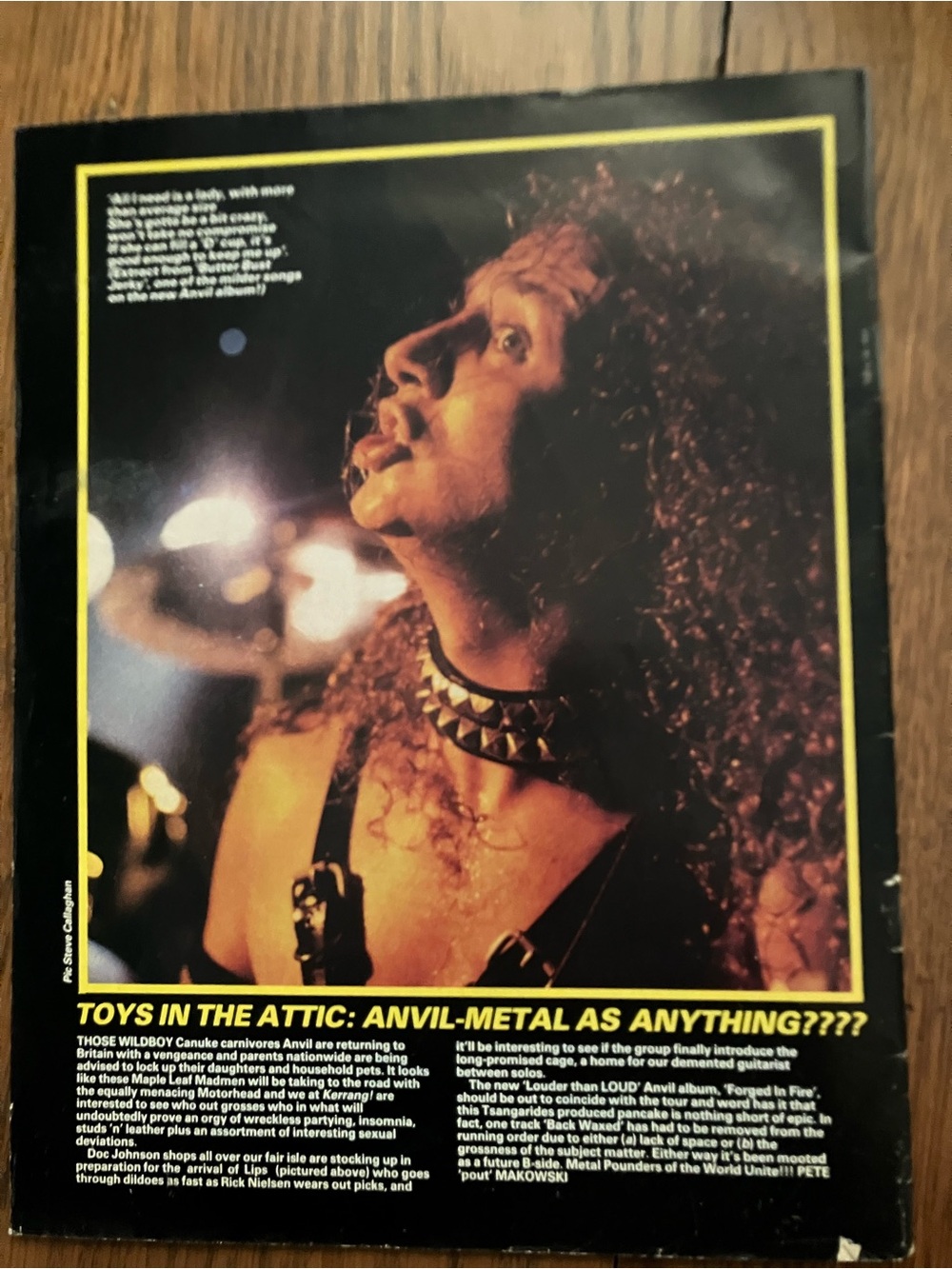 Vintage Kerrang! Magazine issue #41 May 1983 featuring KISS VG+ condition - Picture 2 of 13